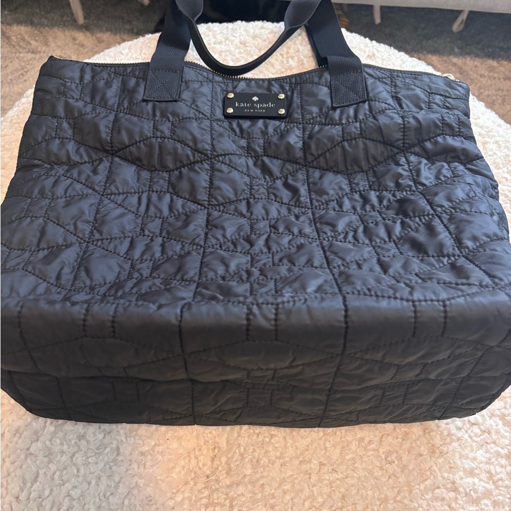 Kate Spade Quilted Black Handbag